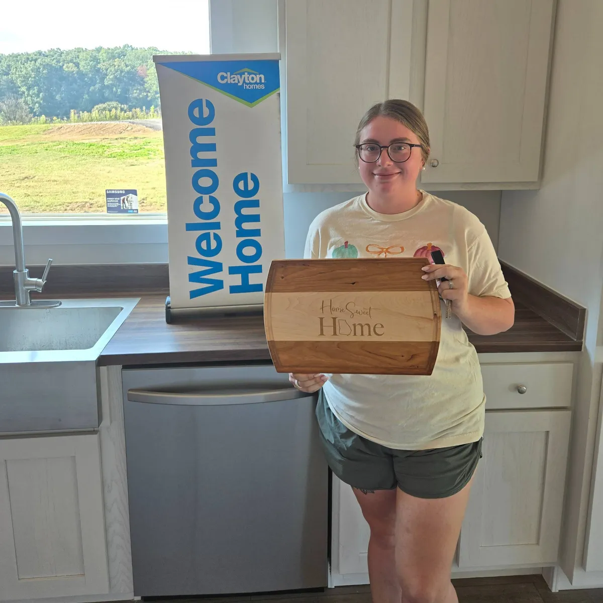 Dawson H. welcome home image