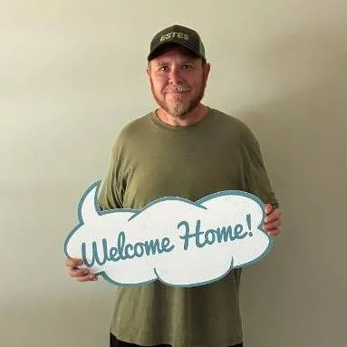 Derek F. welcome home image