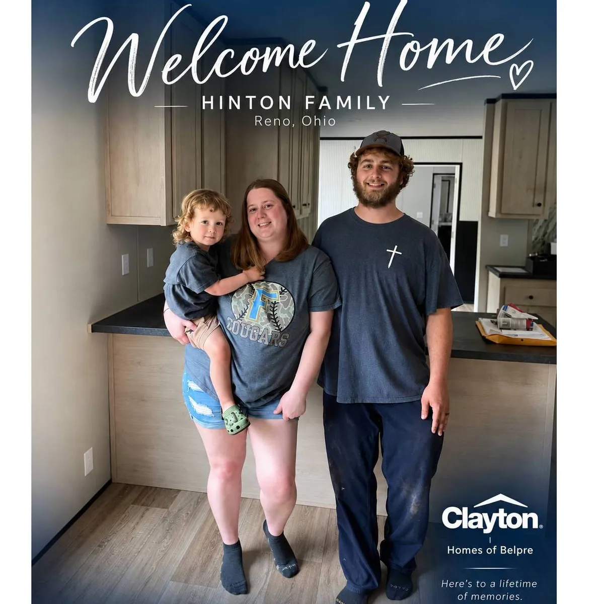 CHARLES H. welcome home image