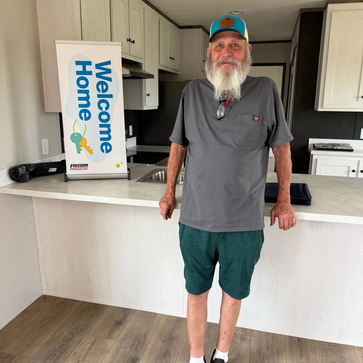 Phillip S. welcome home image