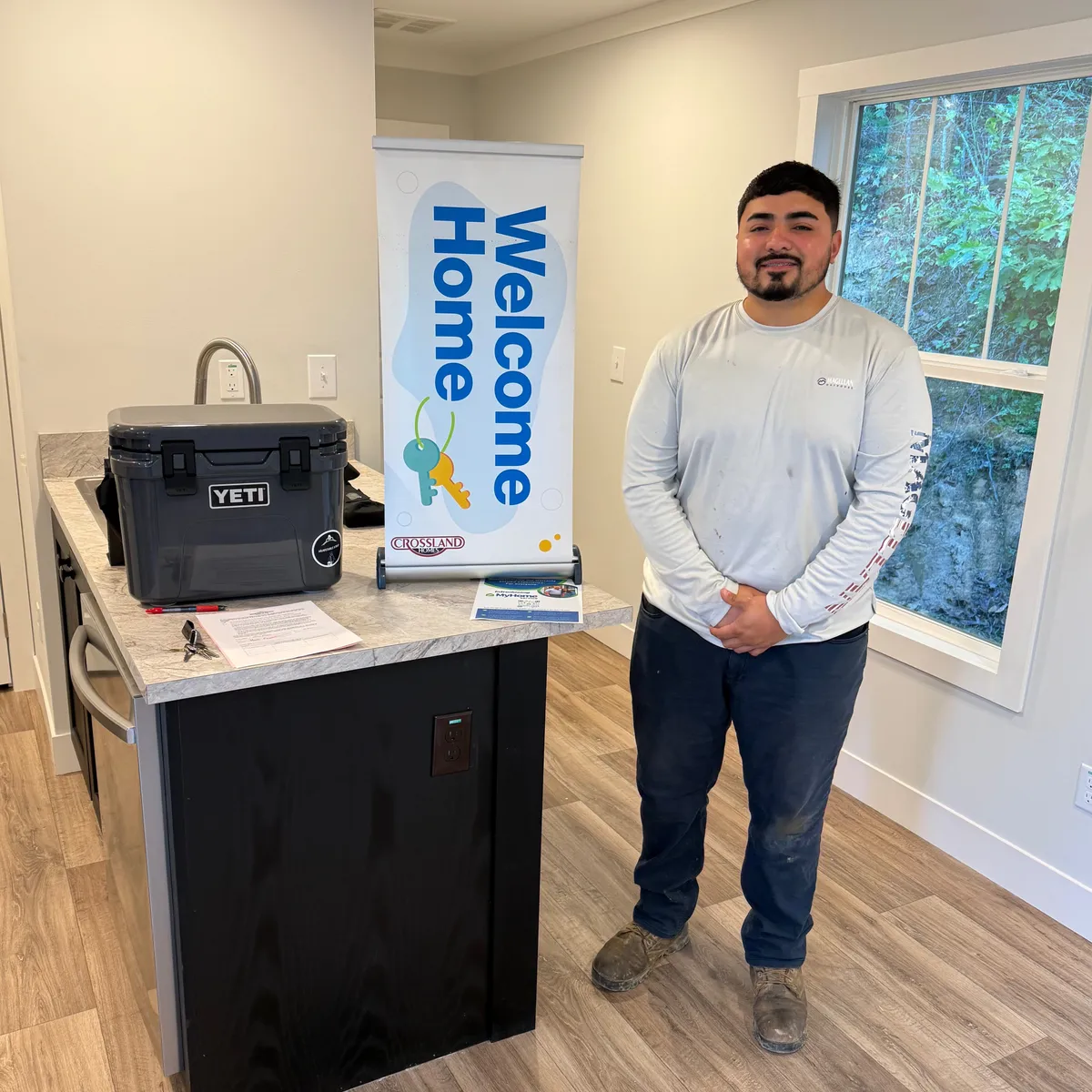 MAURO F. welcome home image