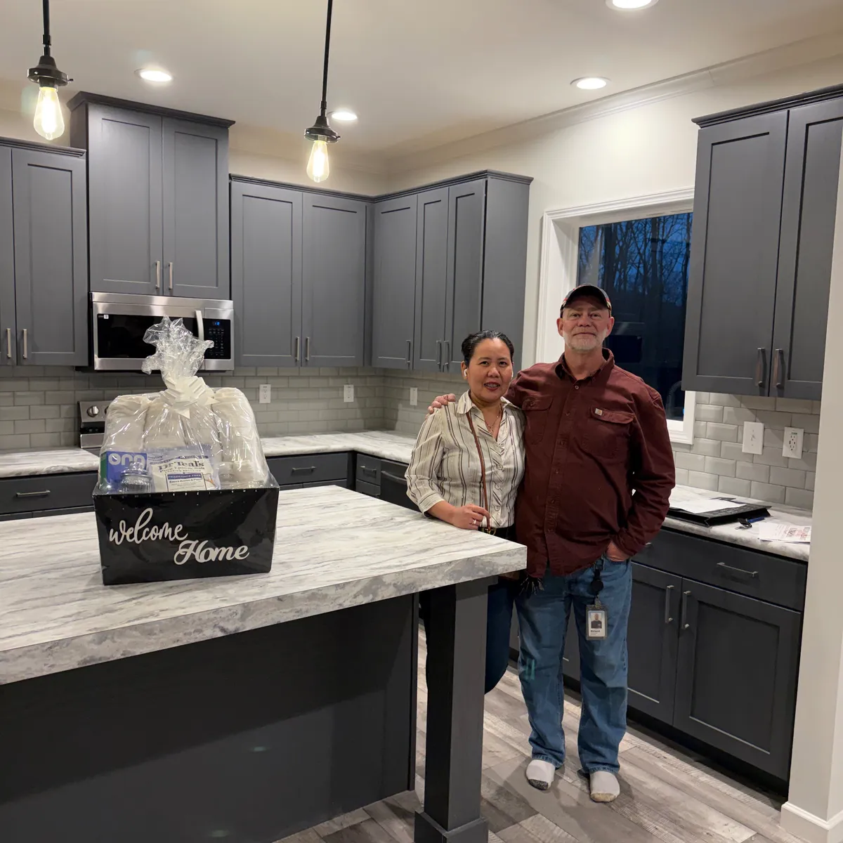 RICHARD D. welcome home image