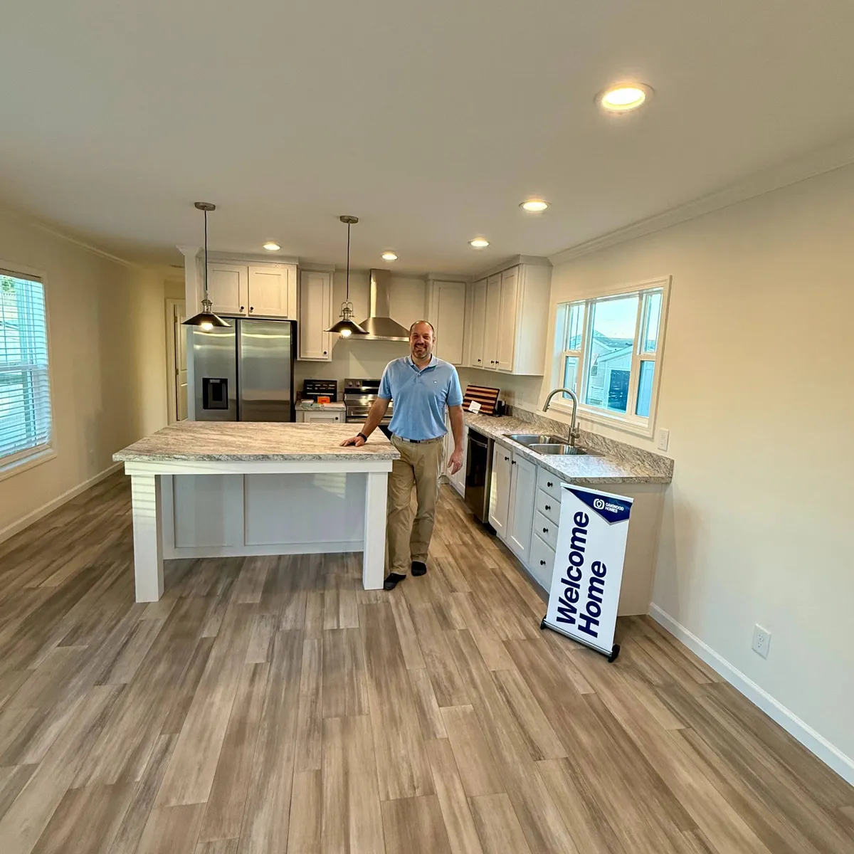 PATRICK P. welcome home image