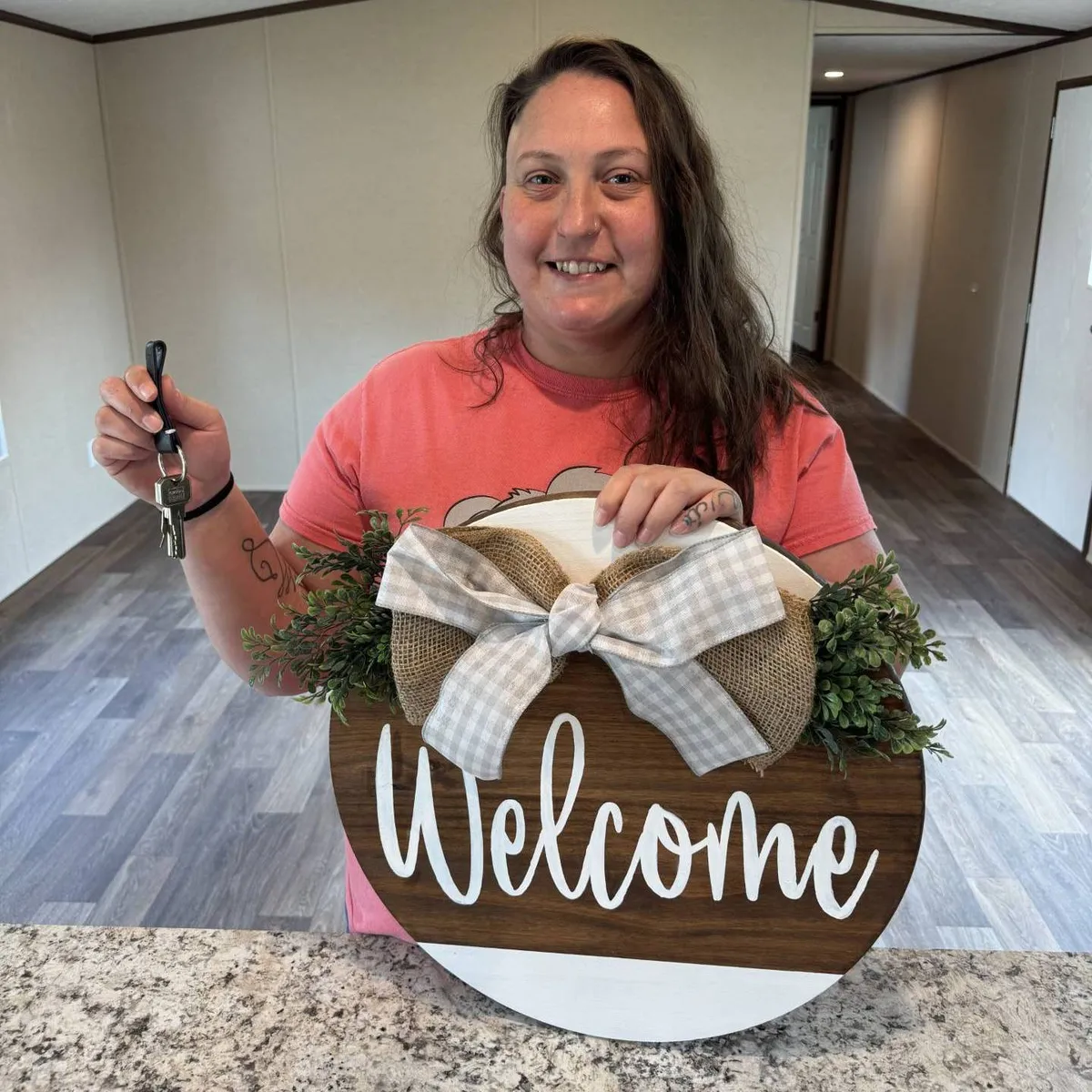 CHRISTINA B. welcome home image