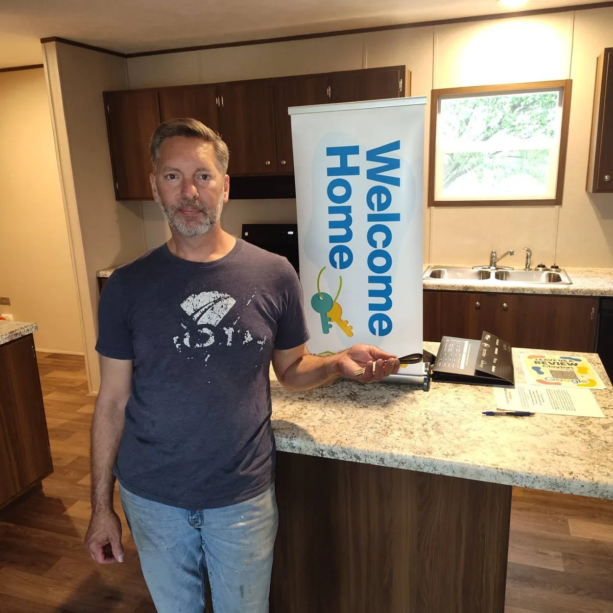 JEROME P. welcome home image