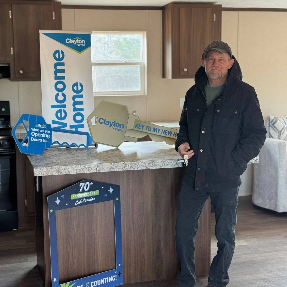 Bradley W. welcome home image