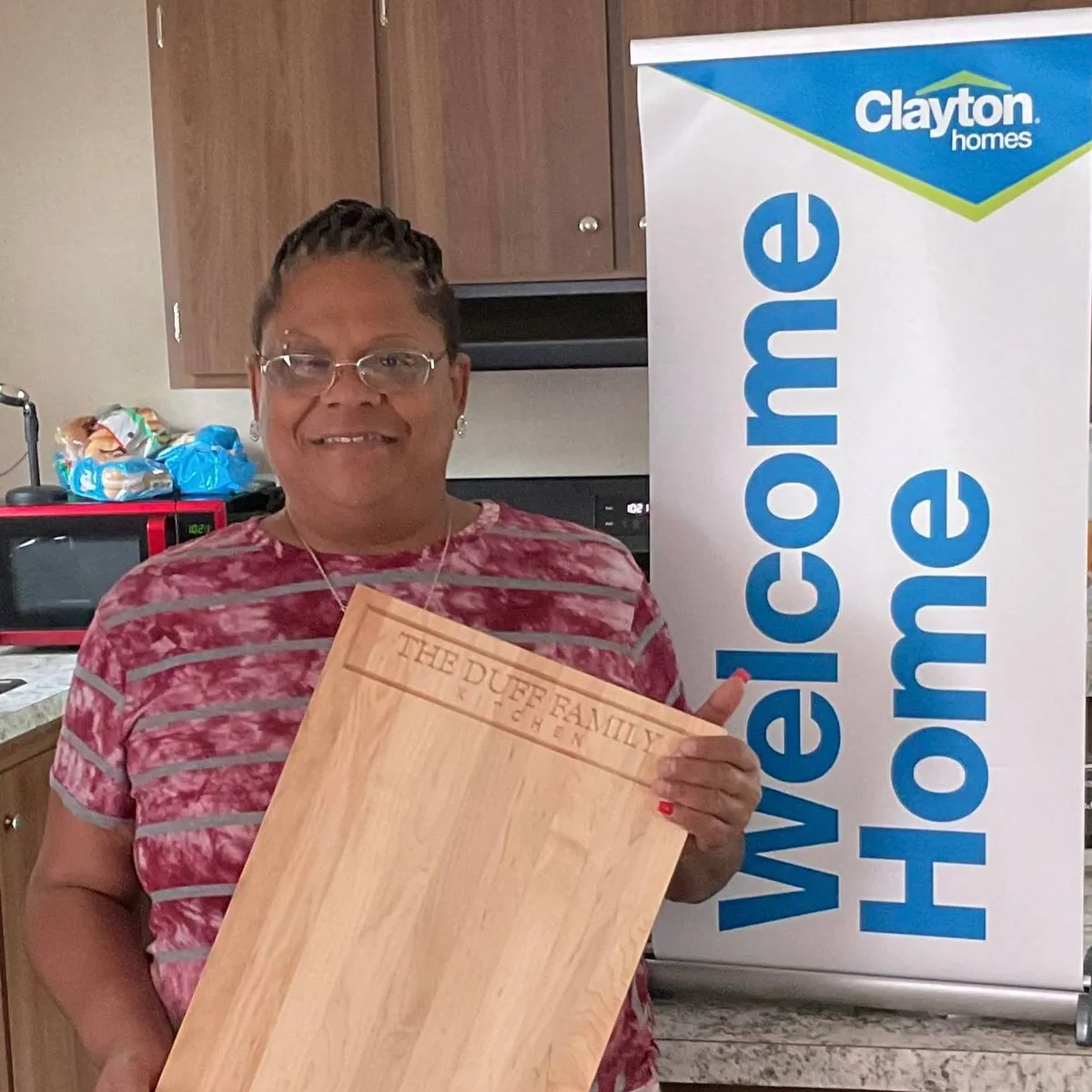 MELANIE D. welcome home image
