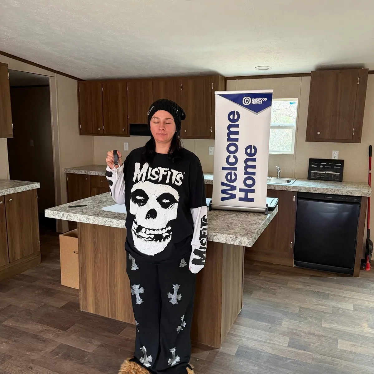 Ernest H. welcome home image