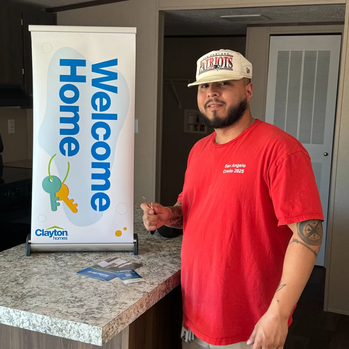 JOSHUA THOMAS D. welcome home image