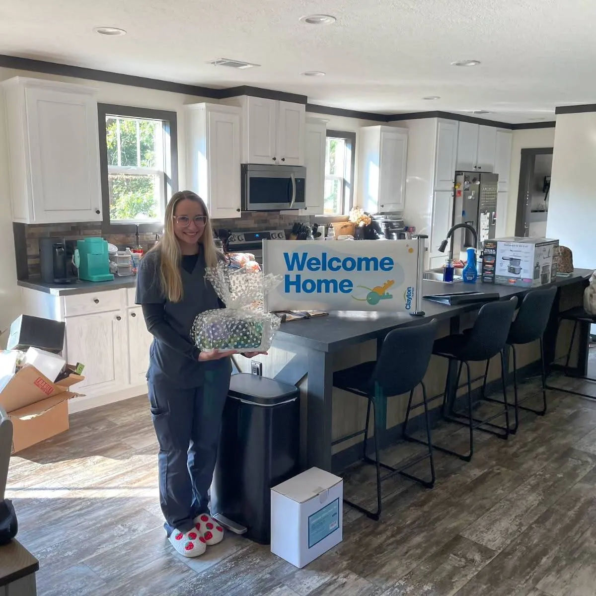 KALIE M. welcome home image