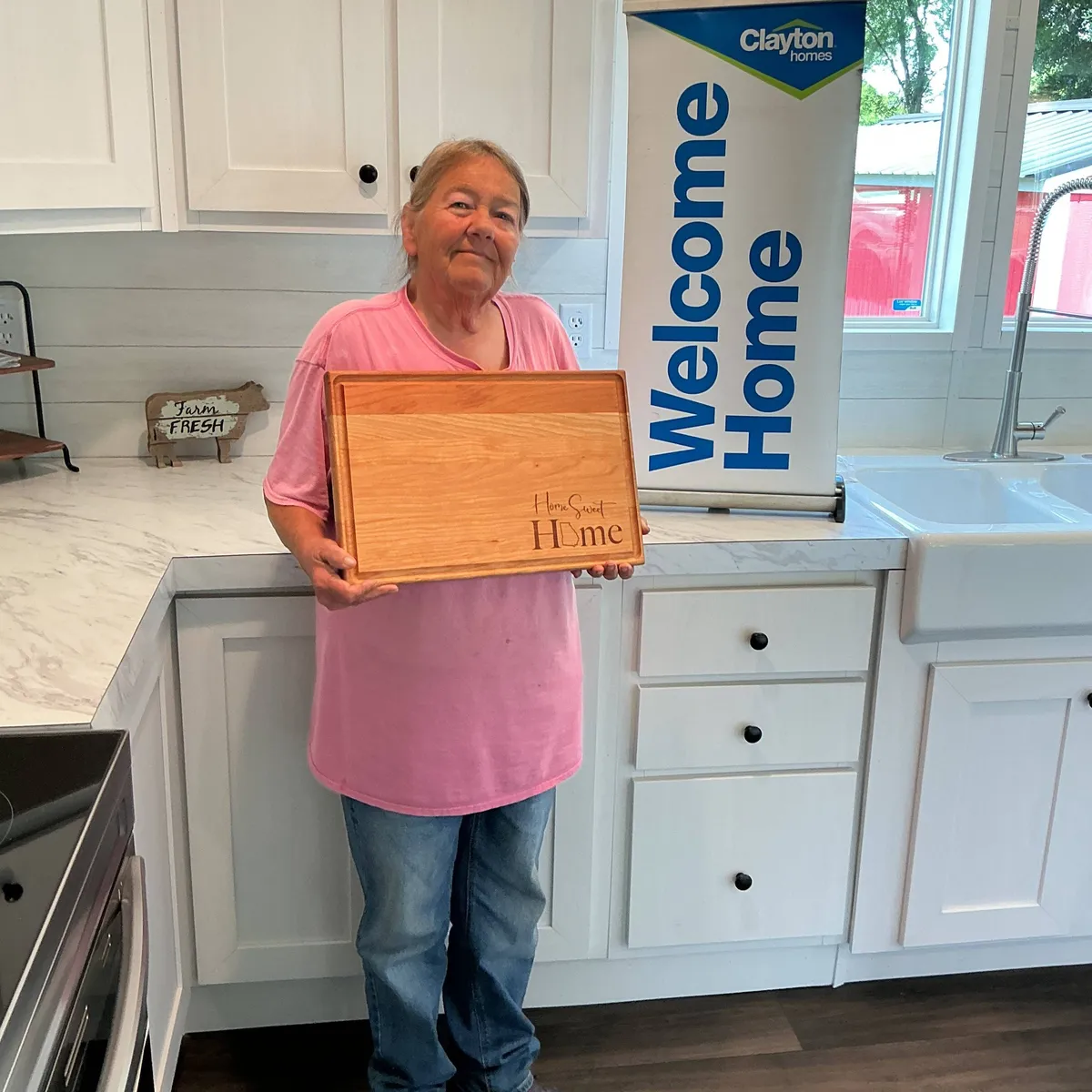 Carolene P. welcome home image