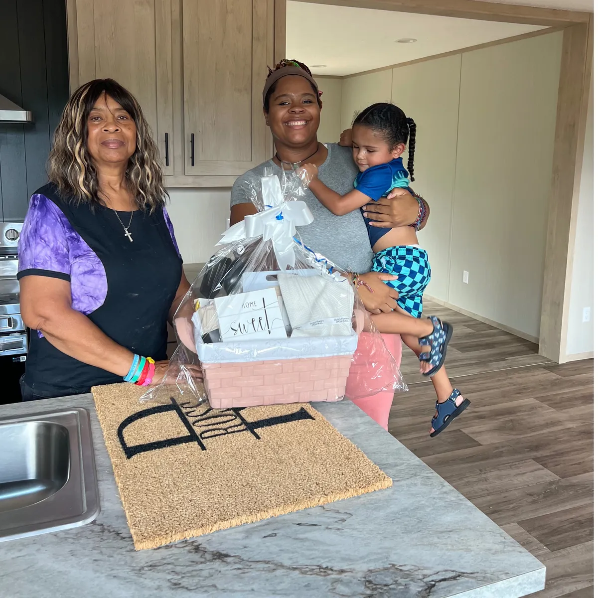 EVELYN R. welcome home image