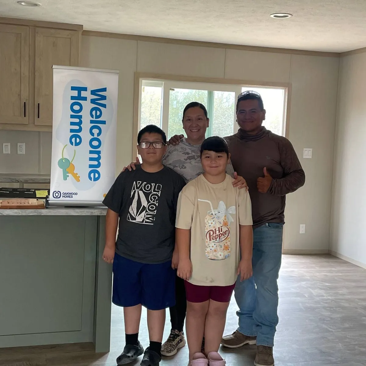 Victor M. welcome home image