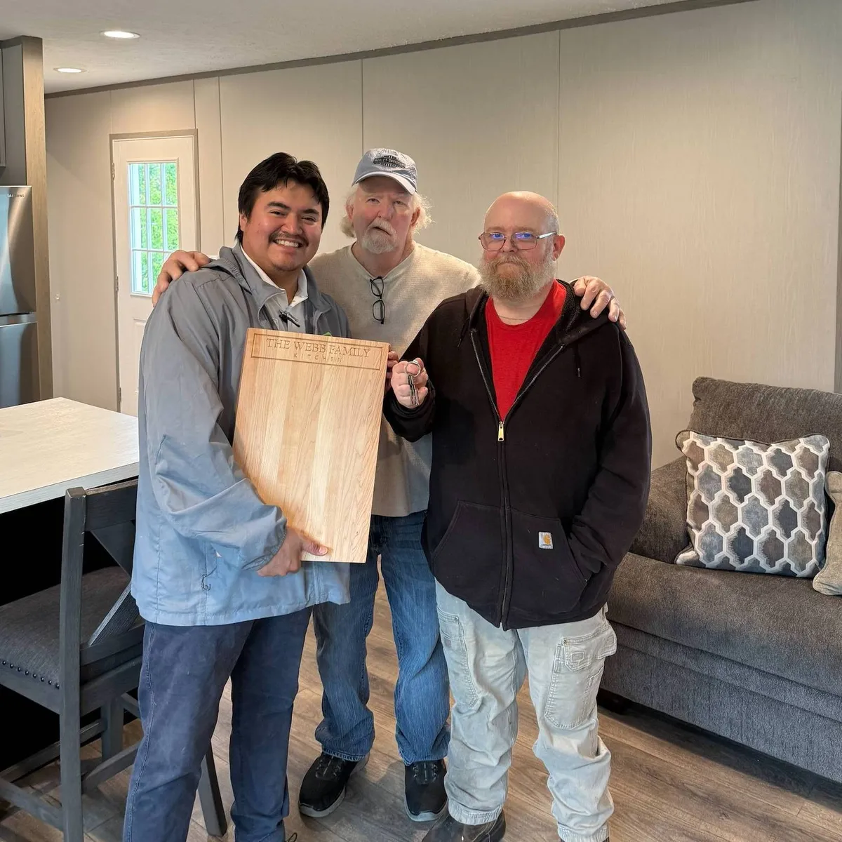 DANIEL W. welcome home image