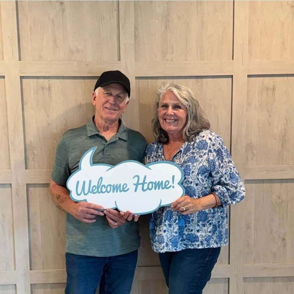 DAVID I. welcome home image