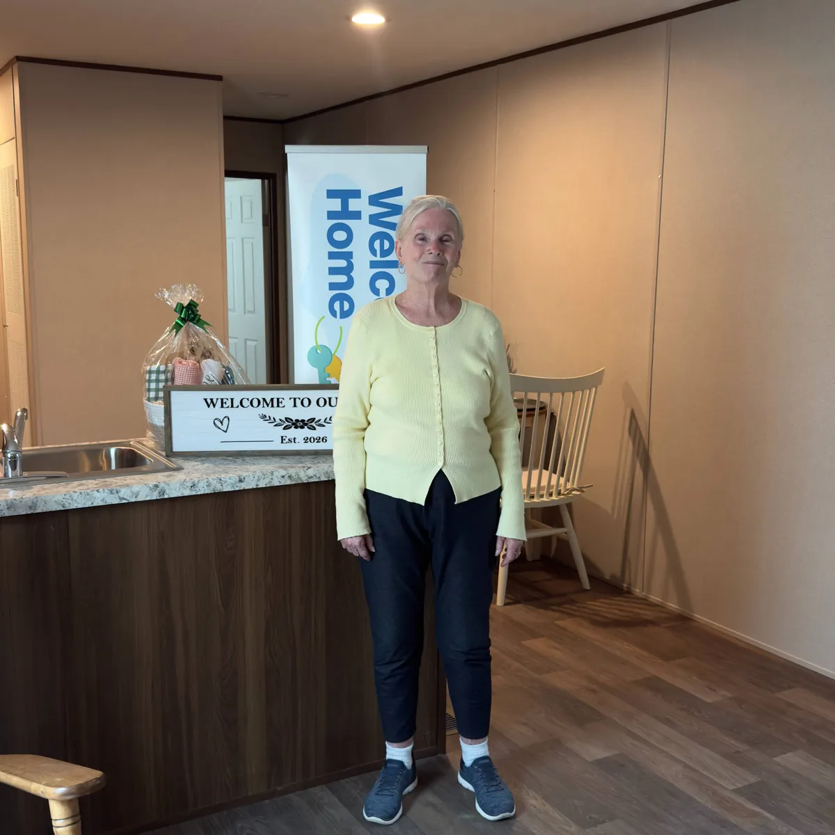 DORIS B. welcome home image