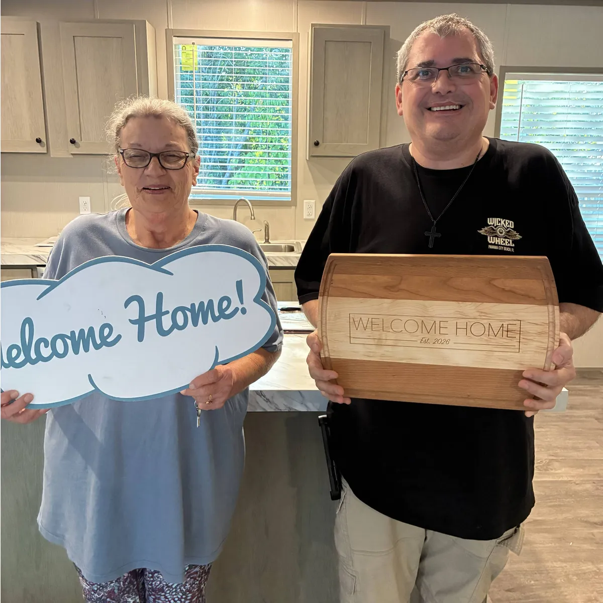 MATTHEW L. welcome home image