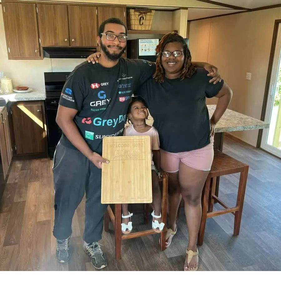 Colby G. welcome home image