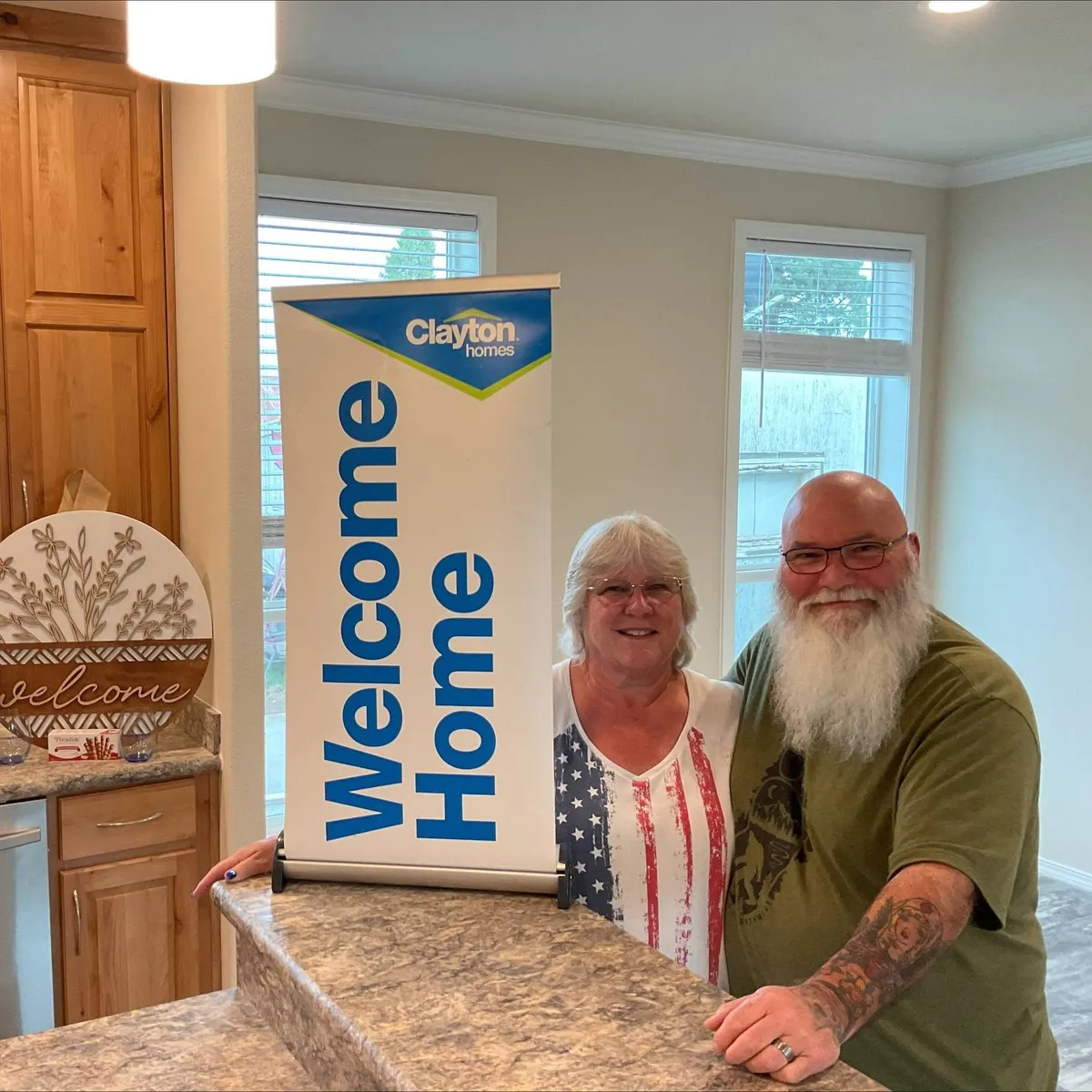CHARLES M. welcome home image