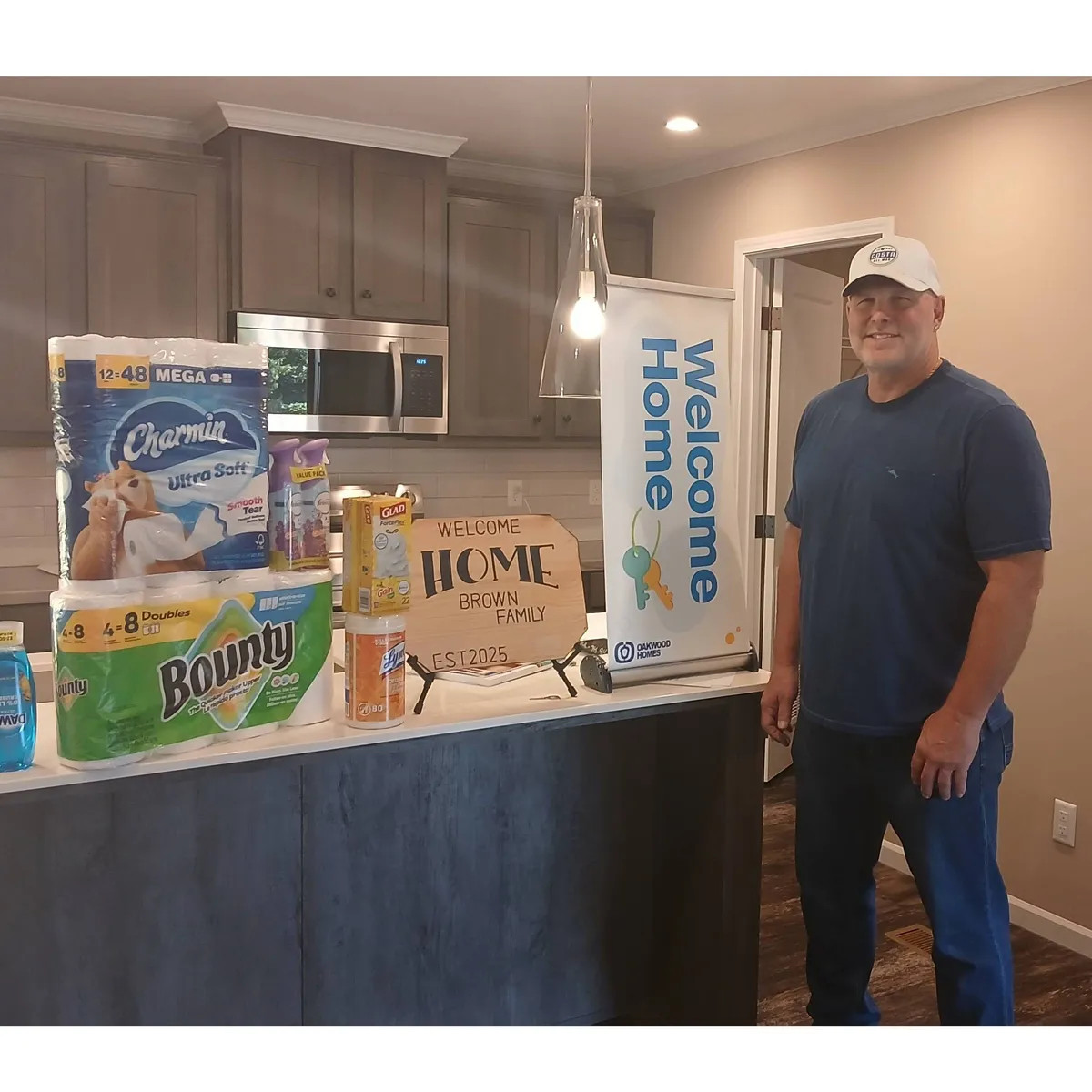JAMES B. welcome home image