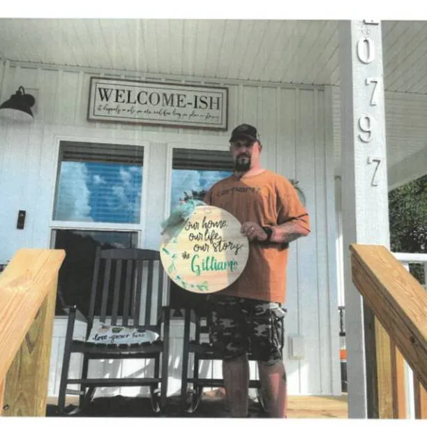 RONALD G. welcome home image