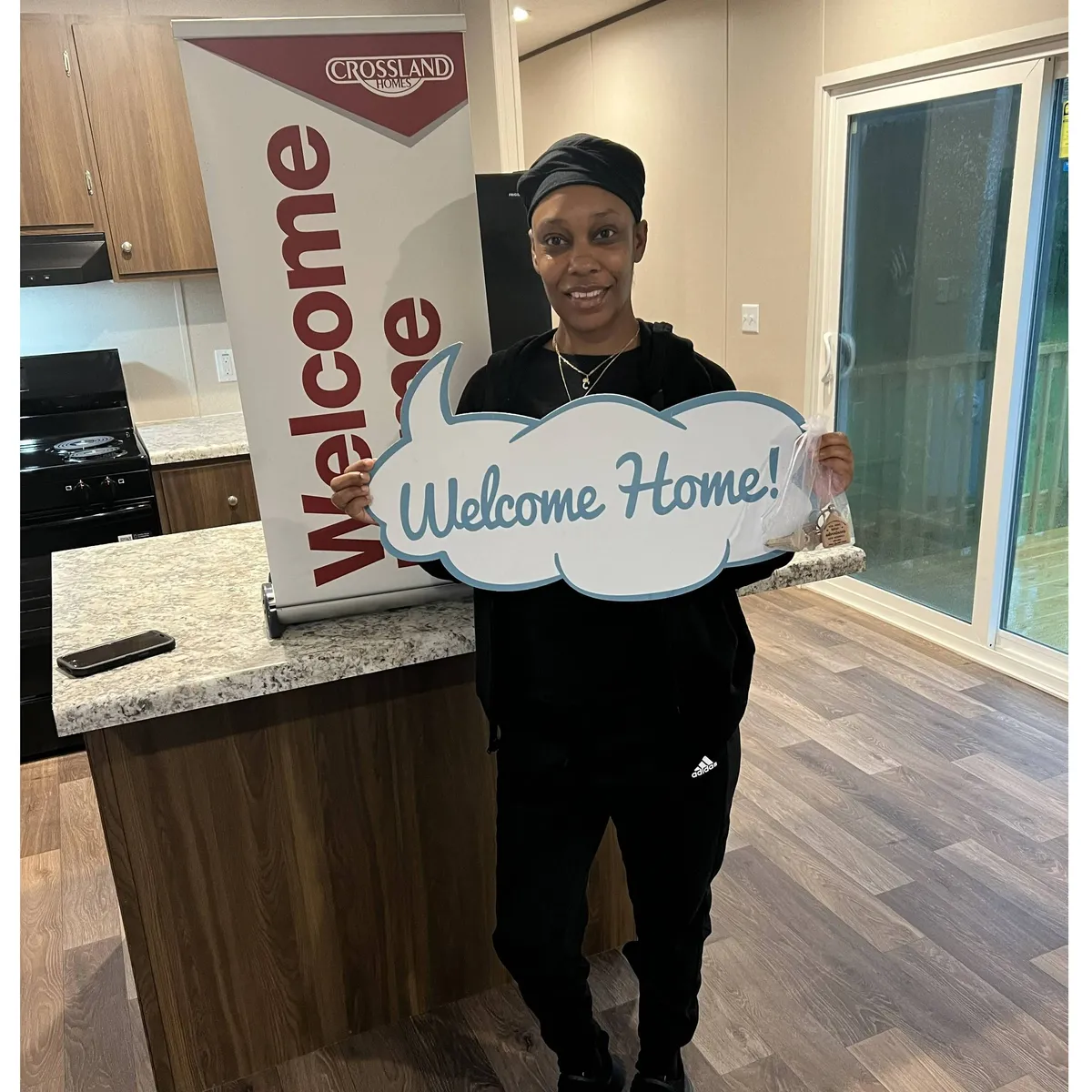 CHIQUITA J. welcome home image