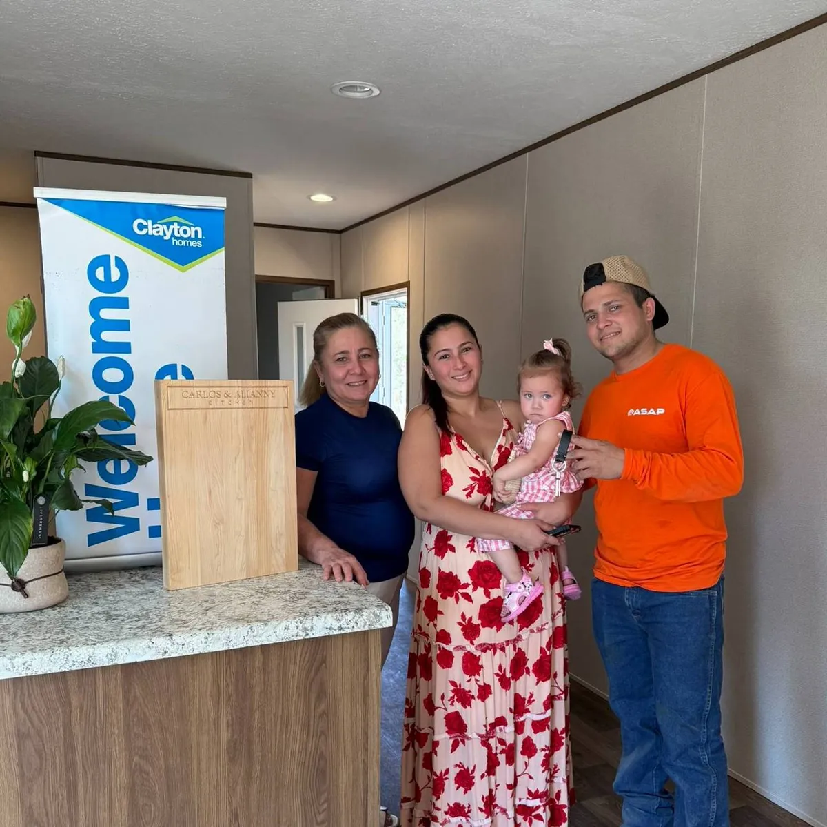 CARLOS R. welcome home image