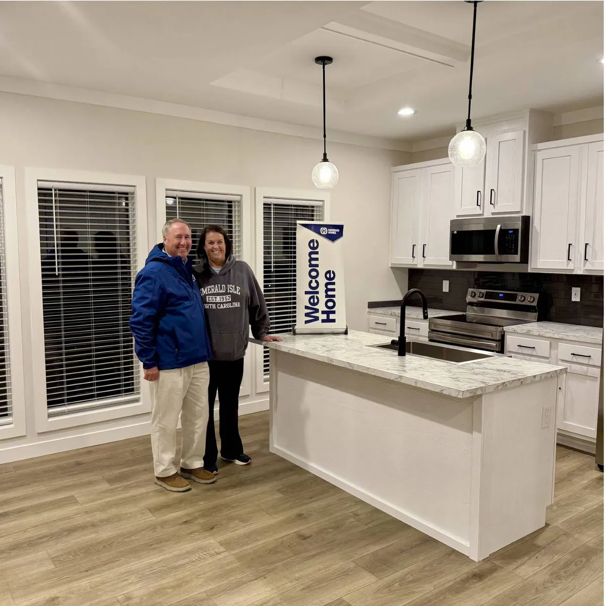 JAMES H. welcome home image