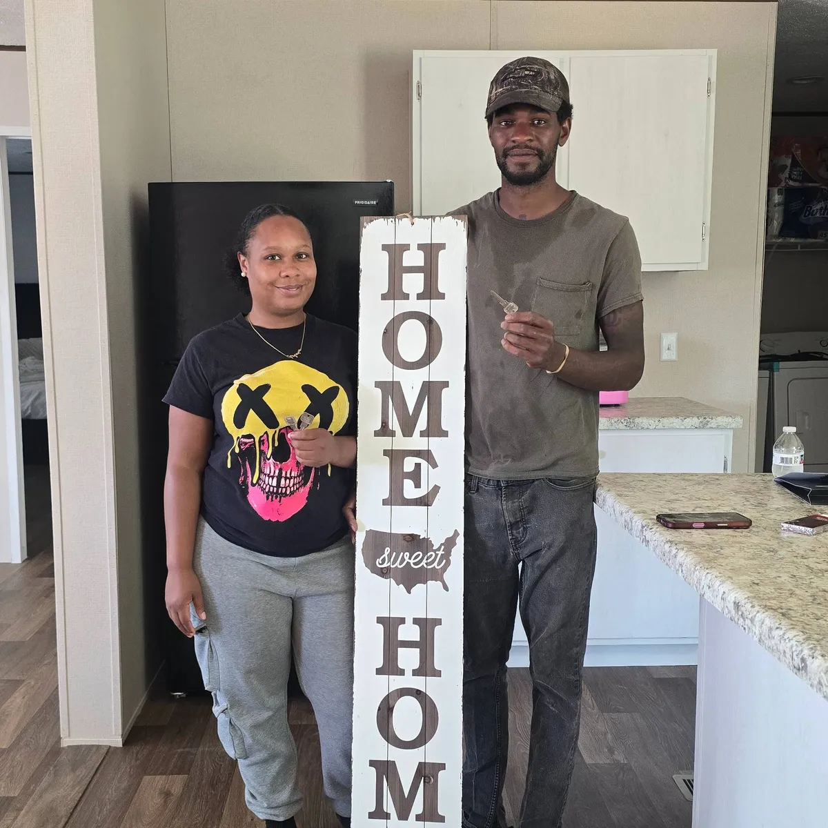 RASHARD B. welcome home image