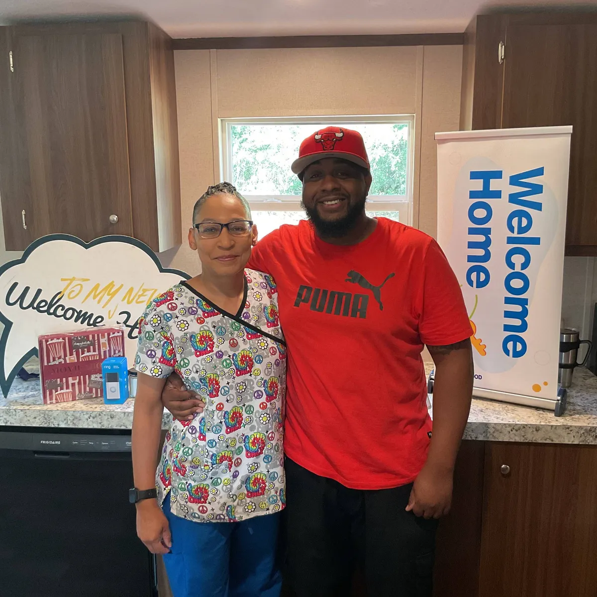 KEENAN S. welcome home image