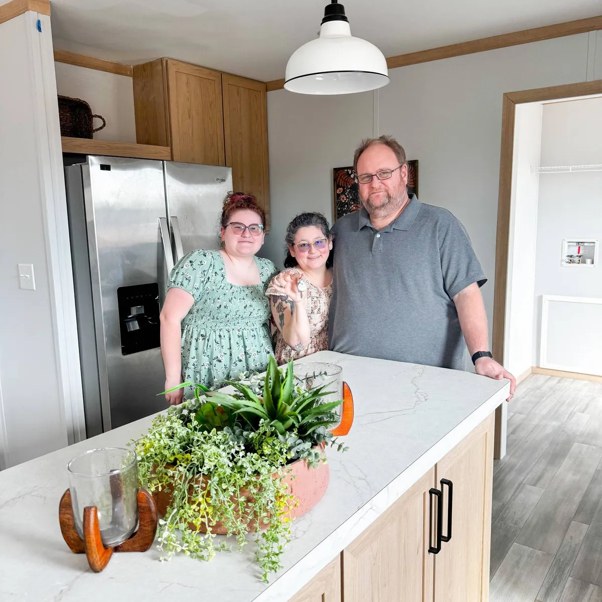 Kevin W. welcome home image