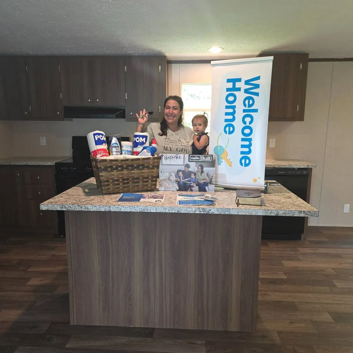 CAITLIN M. welcome home image