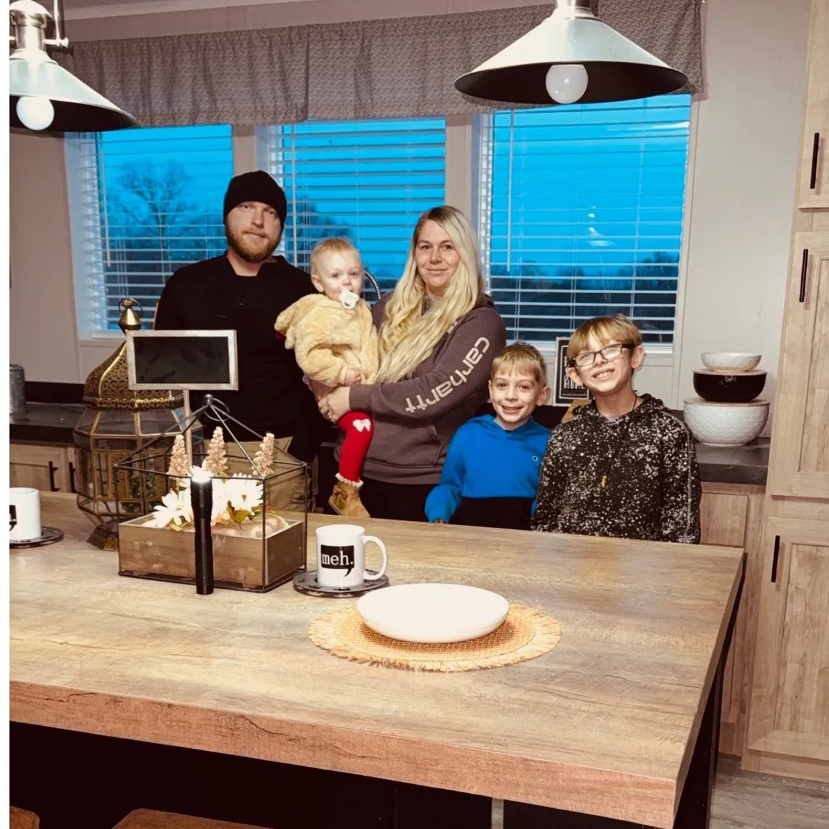 JOHN W. welcome home image