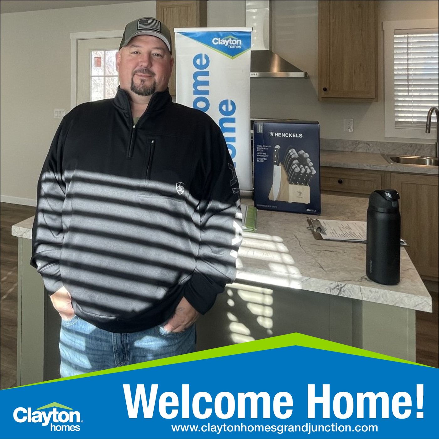 CASEY M. welcome home image