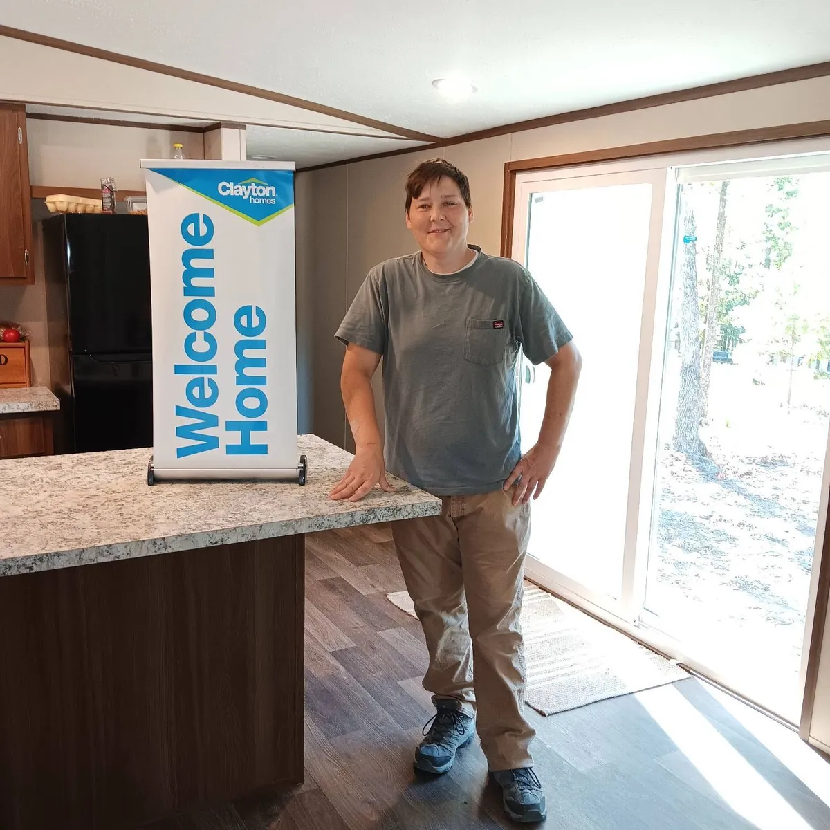 DAVID F. welcome home image