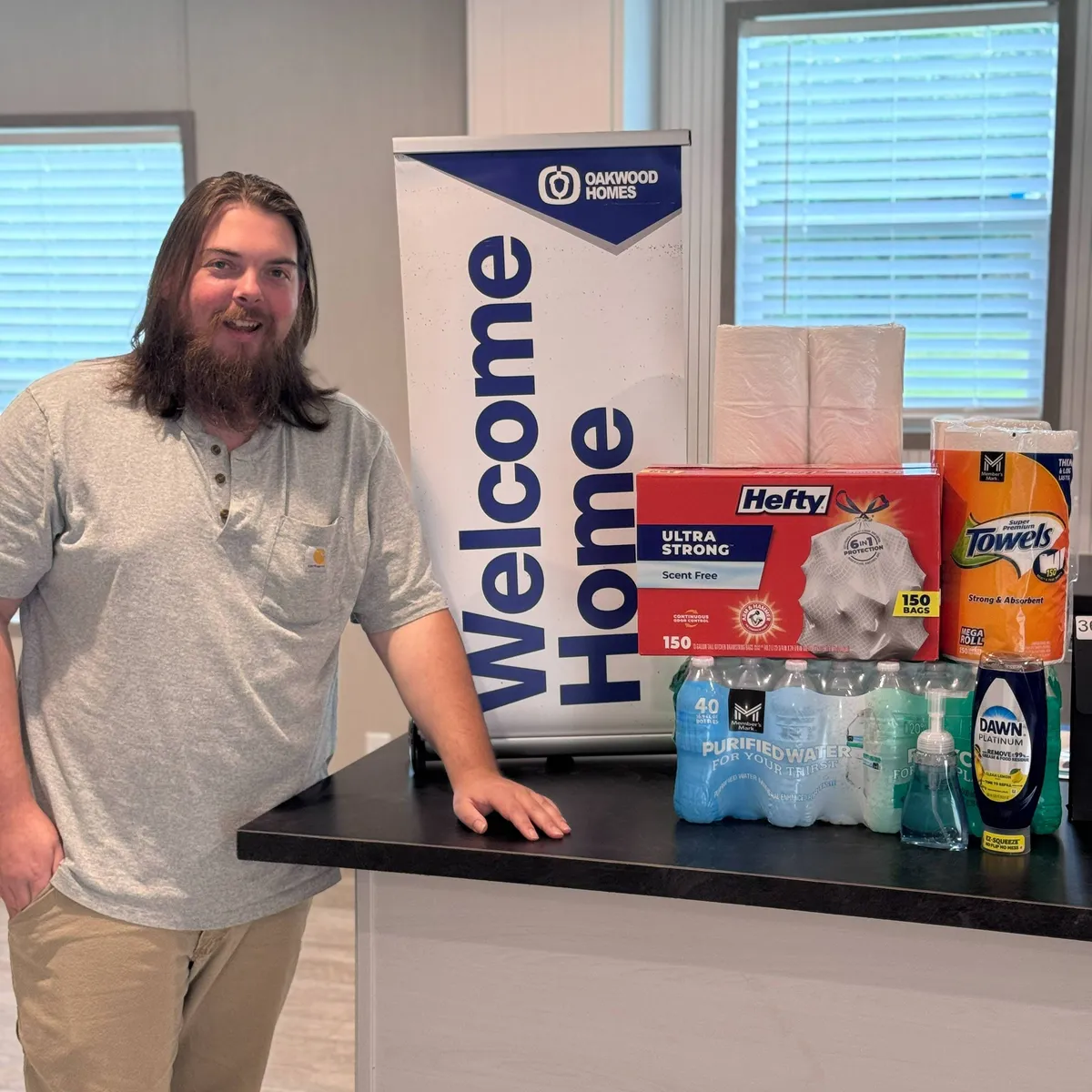 CHARLES S. welcome home image