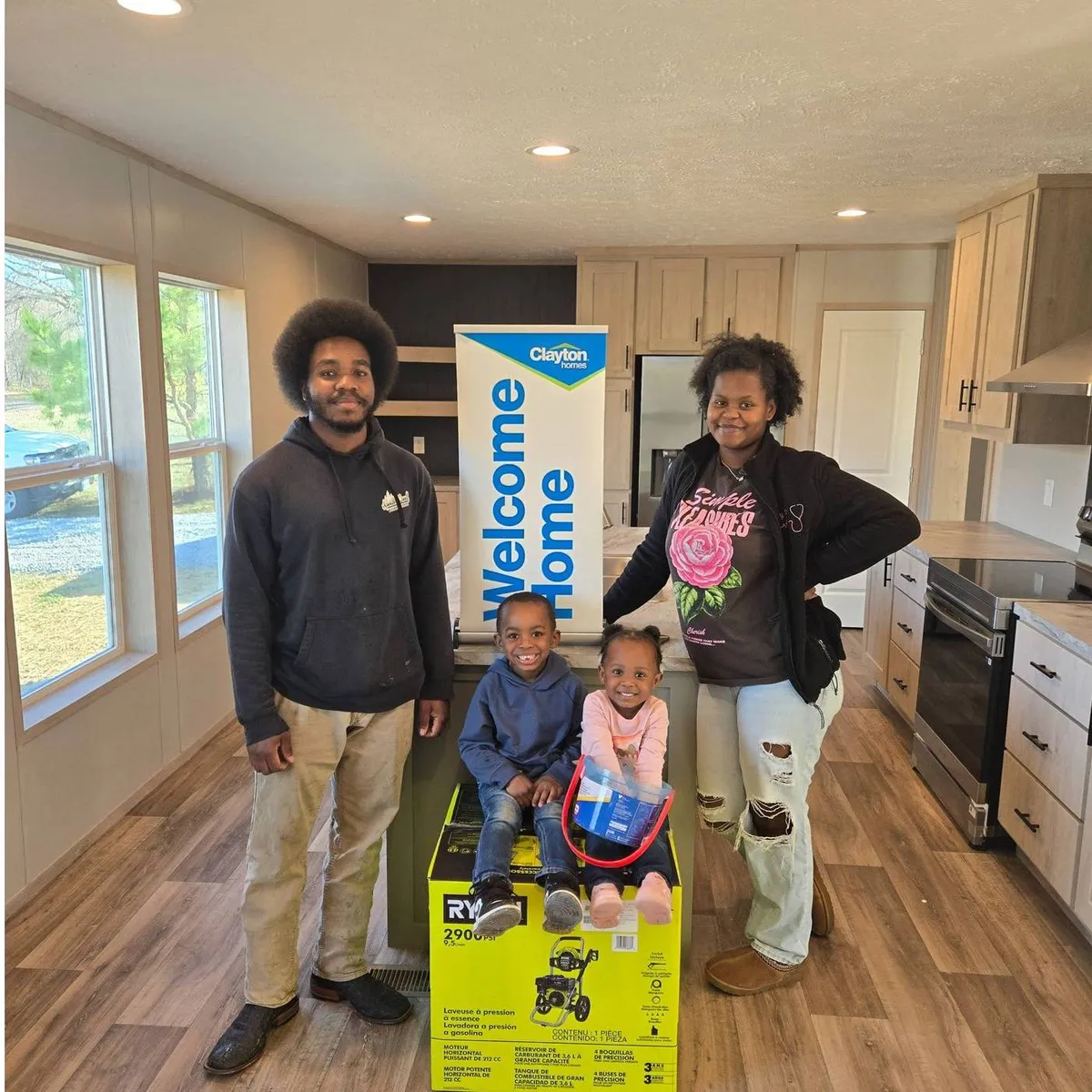 Anthony P. welcome home image