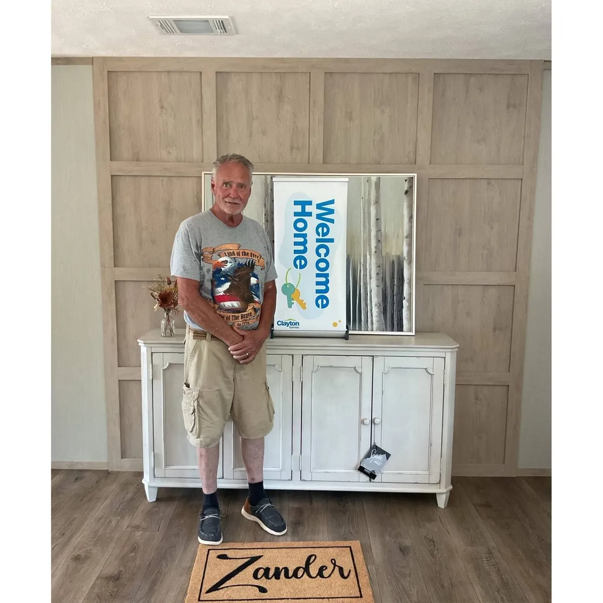 EDWARD B Z. welcome home image