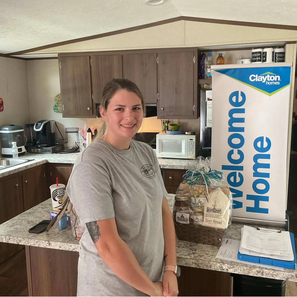 KAYLYNN E. welcome home image