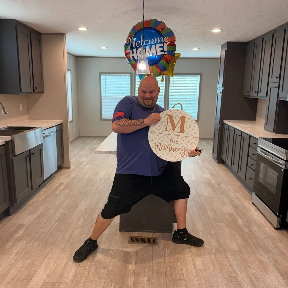 Joshua M. welcome home image
