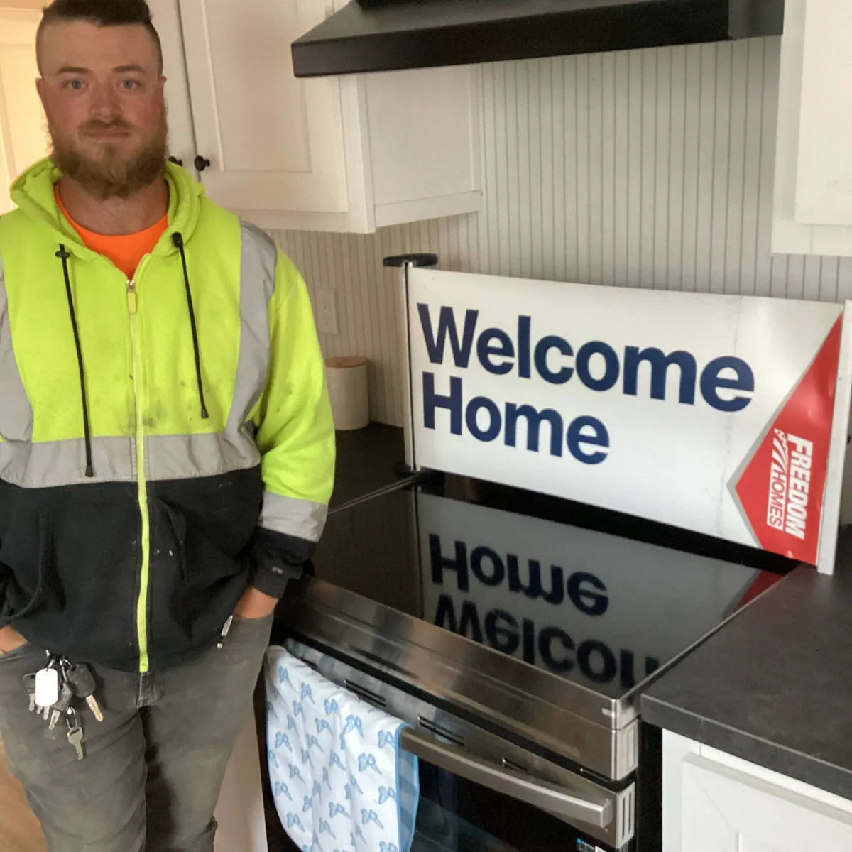 THEODORE V. welcome home image