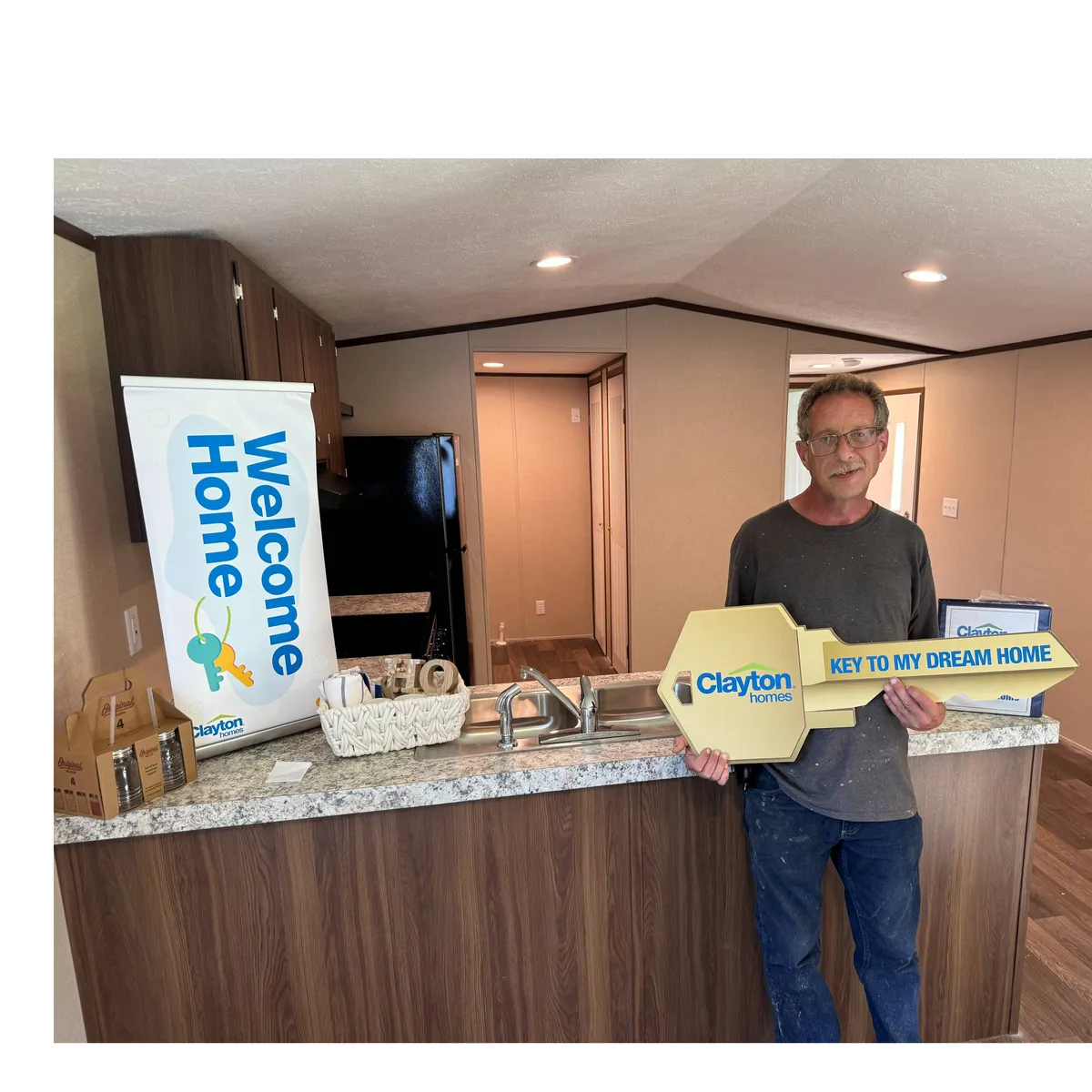 CHARLES S. welcome home image