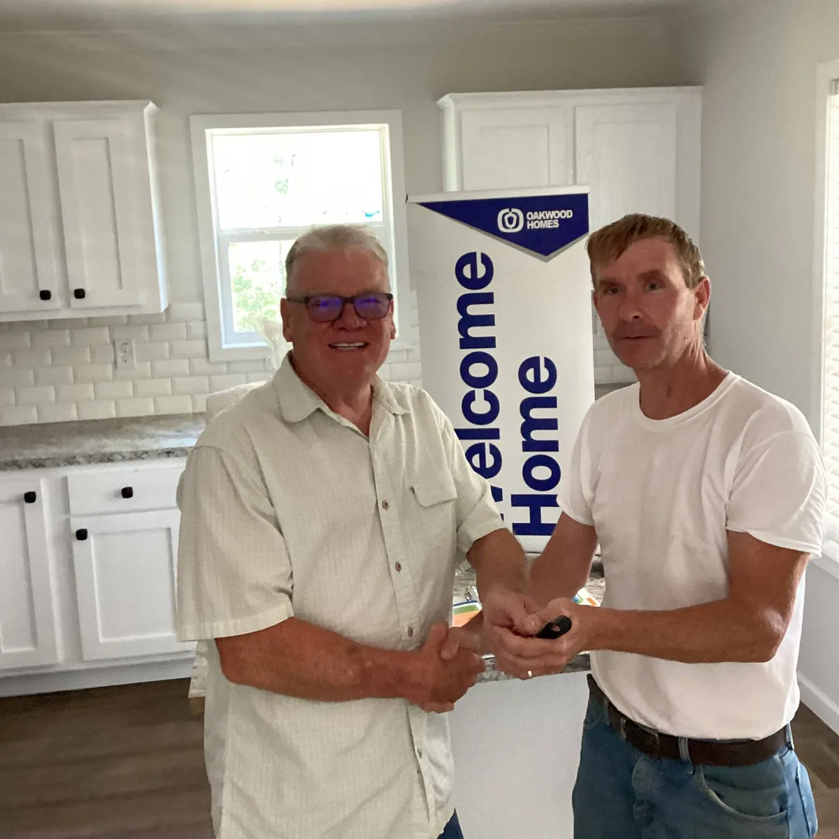 ROBERT G. welcome home image