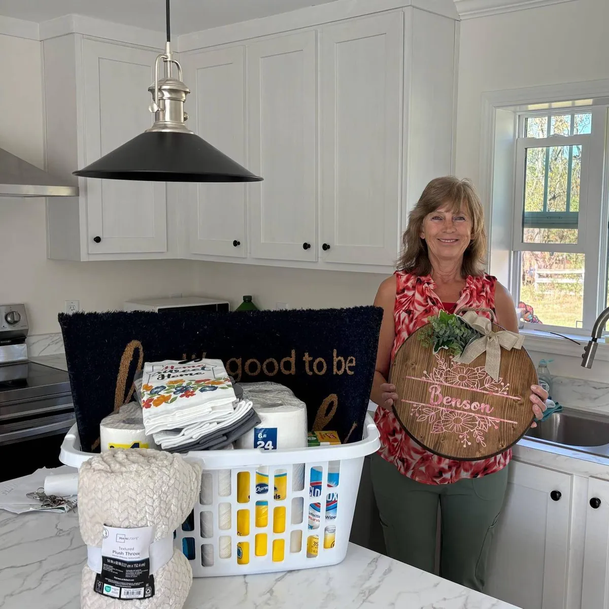 PAMELA B. welcome home image