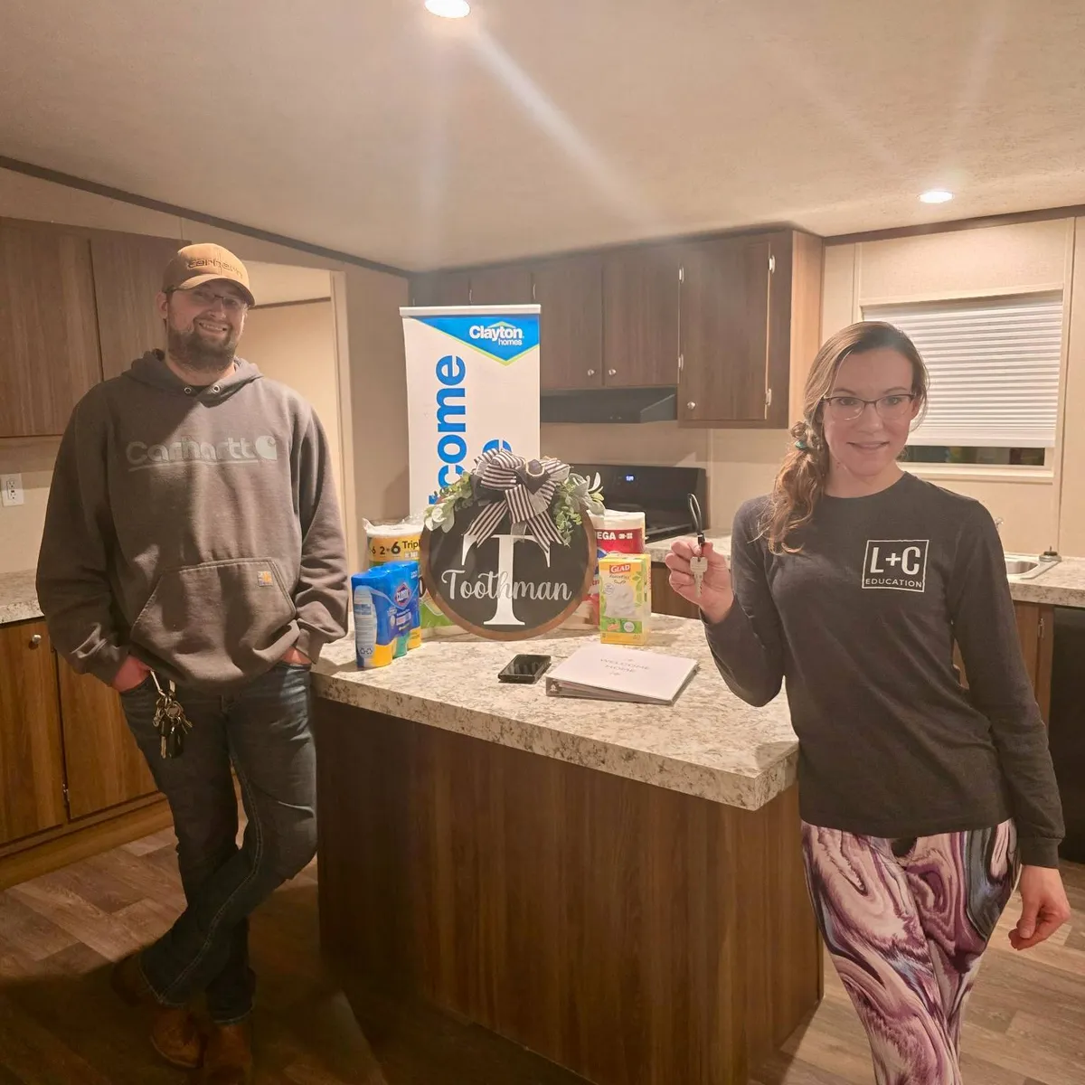 DAVID T. welcome home image