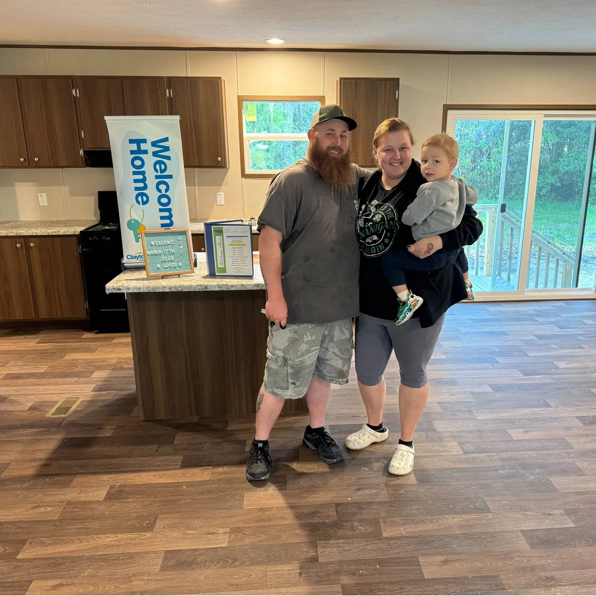 PAUL L. welcome home image