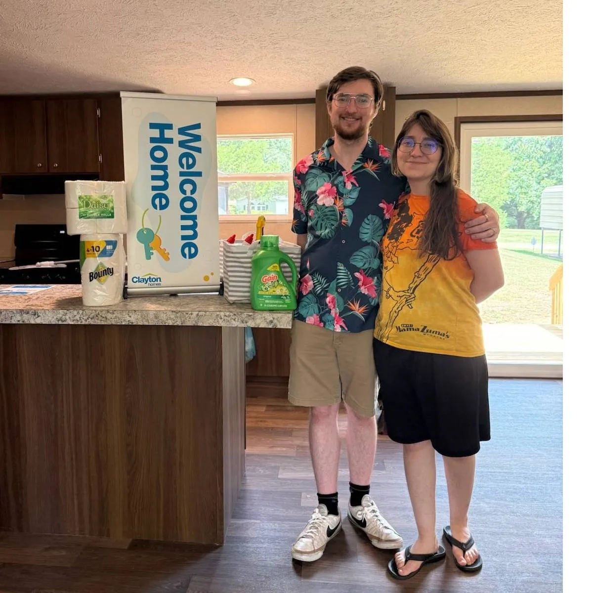 DARREN P. welcome home image