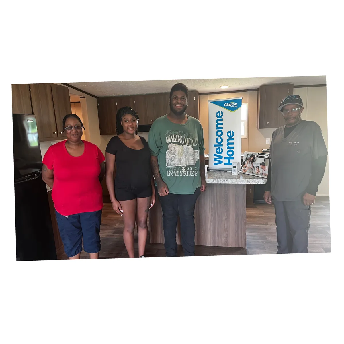 WILLIAM A. welcome home image