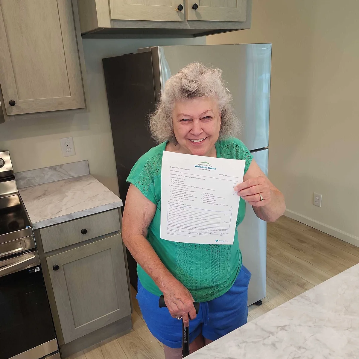 DONNA J. welcome home image