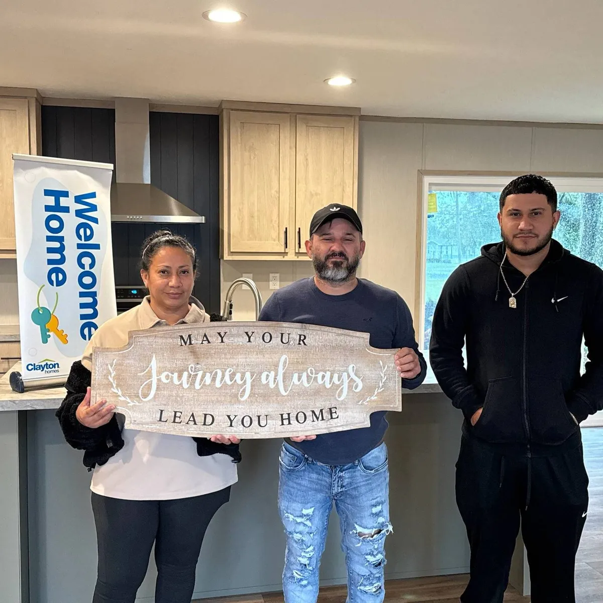 JUAN A. welcome home image
